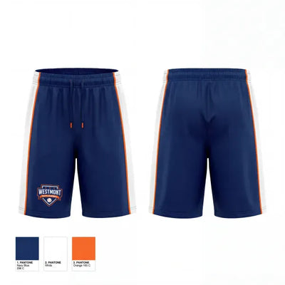 Westmont Youth Baseball 21491450 Athletic Shorts With Pockets - 1