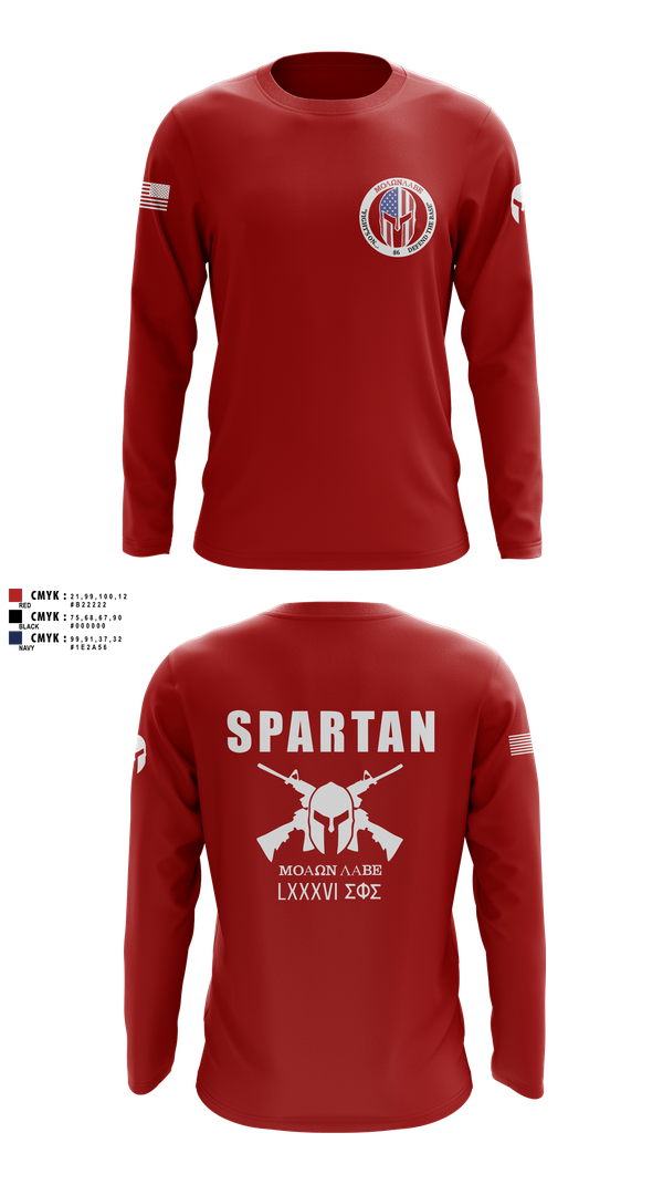 Long Sleeve Performance Shirt, 86 Security Forces Squadron, Air Force, Teamtime, Team time, sublimation, custom sports apparel, team uniforms, spirit wear, spiritwear, sports uniforms, custom shirts, team store, custom team store, fundraiser sports, apparel fundraiser