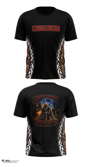 Short Sleeve Performance Shirt, Crusaders, Army, Teamtime, Team time, sublimation, custom sports apparel, team uniforms, spirit wear, spiritwear, sports uniforms, custom shirts, team store, custom team store, fundraiser sports, apparel fundraiser