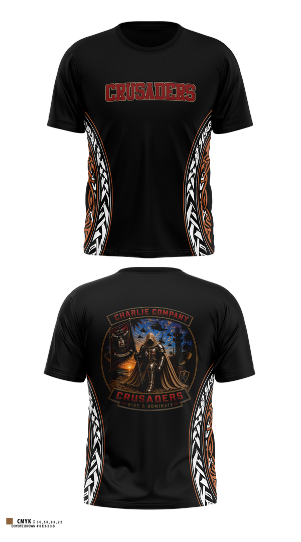Short Sleeve Performance Shirt, Crusaders, Army, Teamtime, Team time, sublimation, custom sports apparel, team uniforms, spirit wear, spiritwear, sports uniforms, custom shirts, team store, custom team store, fundraiser sports, apparel fundraiser