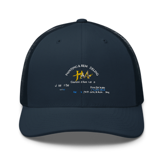 JM PAINTING &REMODELING 36722841 Retro Trucker Hat | Yupoong 6606