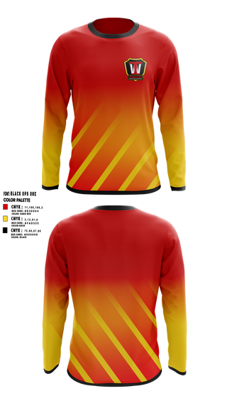 Long Sleeve Performance Shirt, Terminator Wrestling Academy, Wrestling, Teamtime, Team time, sublimation, custom sports apparel, team uniforms, spirit wear, spiritwear, sports uniforms, custom shirts, team store, custom team store, fundraiser sports, apparel fundraiser