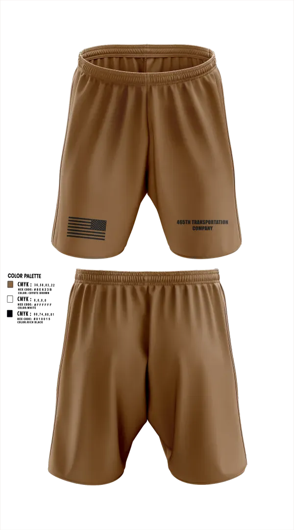Athletic Shorts With Pockets, 465th Transportation Company, Army, Teamtime, Team time, sublimation, custom sports apparel, team uniforms, spirit wear, spiritwear, sports uniforms, custom shirts, team store, custom team store, fundraiser sports, apparel fundraiser