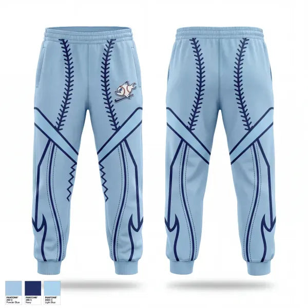 Sweatpants, Piranhas, Baseball, Teamtime, Team time, sublimation, custom sports apparel, team uniforms, spirit wear, spiritwear, sports uniforms, custom shirts, team store, custom team store, fundraiser sports, apparel fundraiser