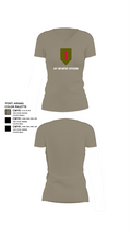1st Infantry Division 14744110 Women's Short Sleeve V-neck Shirt - 64