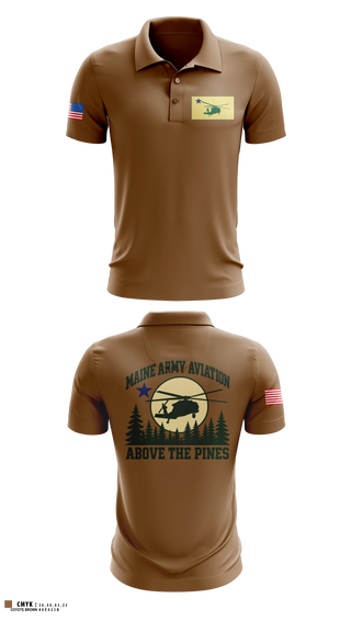 Short Sleeve Performance Polo, Moxie Medevac G Co 3/126th, National Guard, Teamtime, Team time, sublimation, custom sports apparel, team uniforms, spirit wear, spiritwear, sports uniforms, custom shirts, team store, custom team store, fundraiser sports, apparel fundraiser