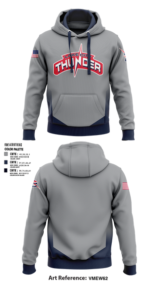 Hoodie, Lake City Thunder, Softball, Teamtime, Team time, sublimation, custom sports apparel, team uniforms, spirit wear, spiritwear, sports uniforms, custom shirts, team store, custom team store, fundraiser sports, apparel fundraiser
