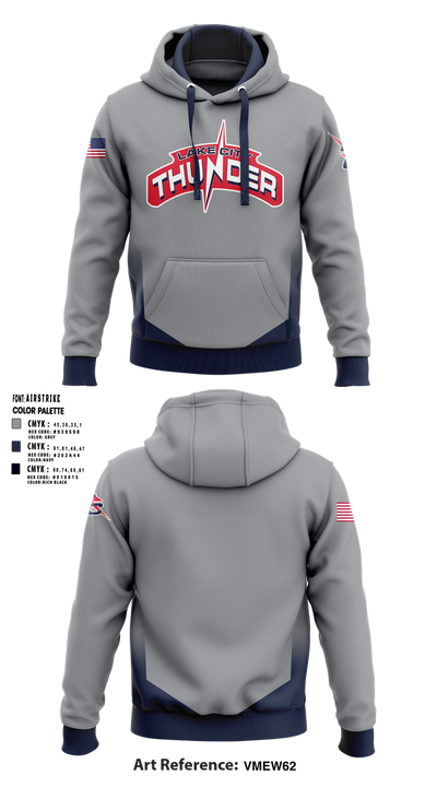 Lake City Thunder 75330803 Hoodie - 4