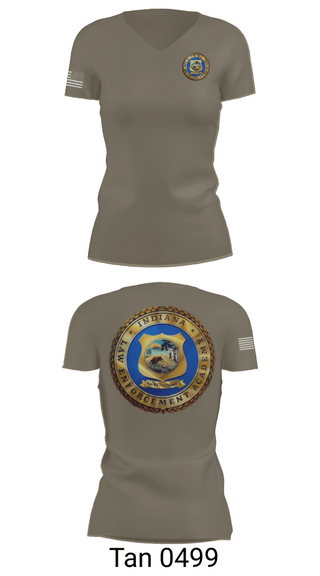 Womens Short Sleeve Vneck Shirt, Olive Branch Police Department, Police, Teamtime, Team time, sublimation, custom sports apparel, team uniforms, spirit wear, spiritwear, sports uniforms, custom shirts, team store, custom team store, fundraiser sports, apparel fundraiser