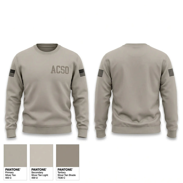 Crew Neck Sweatshirt, ACSO, Police, Teamtime, Team time, sublimation, custom sports apparel, team uniforms, spirit wear, spiritwear, sports uniforms, custom shirts, team store, custom team store, fundraiser sports, apparel fundraiser