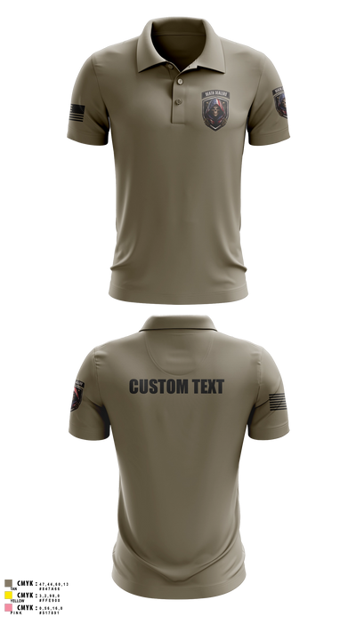 Death Dealers Airsoft 2546891 Short Sleeve Performance Polo - 10