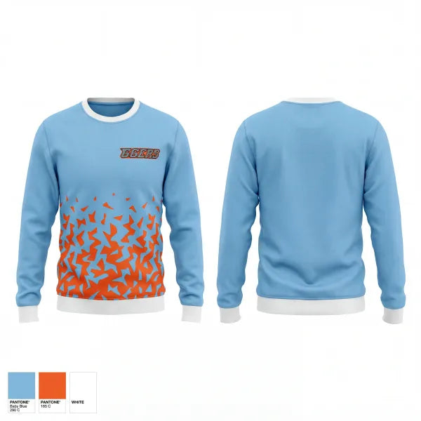 Crew Neck Sweatshirt, 66ers, Baseball, Teamtime, Team time, sublimation, custom sports apparel, team uniforms, spirit wear, spiritwear, sports uniforms, custom shirts, team store, custom team store, fundraiser sports, apparel fundraiser