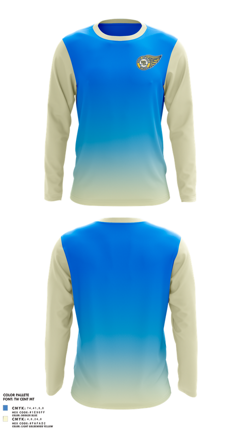 Long Sleeve Performance Shirt, Wings, Ice Hockey, Teamtime, Team time, sublimation, custom sports apparel, team uniforms, spirit wear, spiritwear, sports uniforms, custom shirts, team store, custom team store, fundraiser sports, apparel fundraiser
