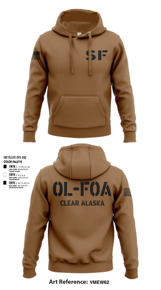 Hoodie, 460 SFS OL-FOA, Air Force, Teamtime, Team time, sublimation, custom sports apparel, team uniforms, spirit wear, spiritwear, sports uniforms, custom shirts, team store, custom team store, fundraiser sports, apparel fundraiser