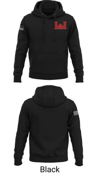 Hoodie, 205TH EN BN, Army, Teamtime, Team time, sublimation, custom sports apparel, team uniforms, spirit wear, spiritwear, sports uniforms, custom shirts, team store, custom team store, fundraiser sports, apparel fundraiser
