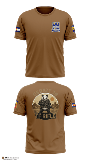 Old School Cotton Feel Shirt, 1-157th IN BN, National Guard, Teamtime, Team time, sublimation, custom sports apparel, team uniforms, spirit wear, spiritwear, sports uniforms, custom shirts, team store, custom team store, fundraiser sports, apparel fundraiser