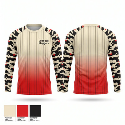 Lubbock Sluggers Long Sleeve Performance Shirt - 1