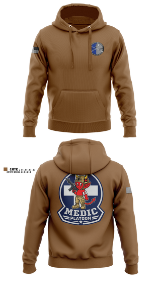 Hoodie, Medic, National Guard, Teamtime, Team time, sublimation, custom sports apparel, team uniforms, spirit wear, spiritwear, sports uniforms, custom shirts, team store, custom team store, fundraiser sports, apparel fundraiser