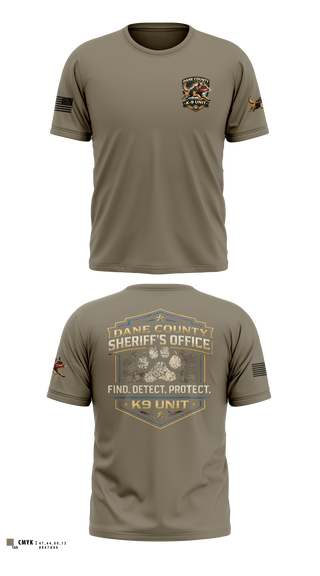 Old School Cotton Feel Shirt, Dane County K9, Police, Teamtime, Team time, sublimation, custom sports apparel, team uniforms, spirit wear, spiritwear, sports uniforms, custom shirts, team store, custom team store, fundraiser sports, apparel fundraiser