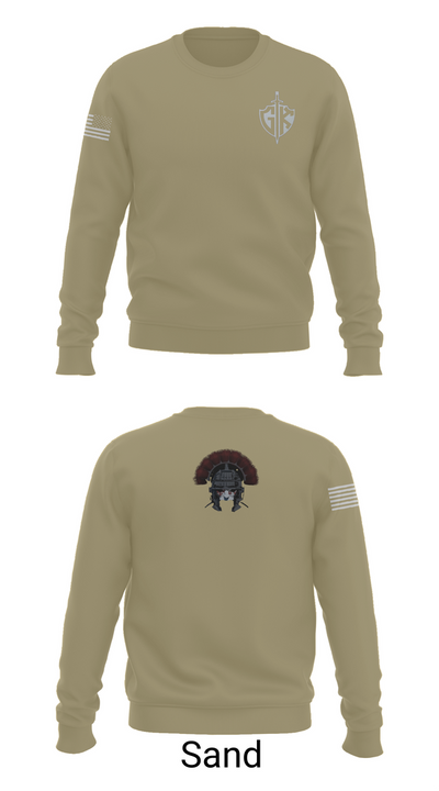 HQ PLT, A CO, USDB BN (CORR) 15623117 Crew Neck Sweatshirt - 85