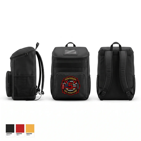 Gear Bag, Ferguson Fire Department, Fire Department, Teamtime, Team time, sublimation, custom sports apparel, team uniforms, spirit wear, spiritwear, sports uniforms, custom shirts, team store, custom team store, fundraiser sports, apparel fundraiser