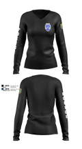 Odessa Police Department 86817075 Women's Long Sleeve V-neck Shirt - 4