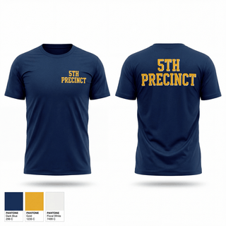 Old School Cotton Feel Shirt, 5th Precinct, Police, Teamtime, Team time, sublimation, custom sports apparel, team uniforms, spirit wear, spiritwear, sports uniforms, custom shirts, team store, custom team store, fundraiser sports, apparel fundraiser