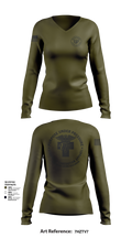 439th AES 50968324 Women's Long Sleeve V-neck Shirt - 106