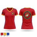 DELTA FORCE MARINE CADETS Women's Short Sleeve V-neck Shirt - 1