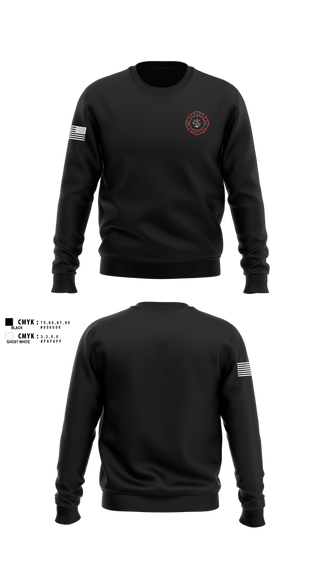 Crew Neck Sweatshirt, Davis Volunteer Fire Department, Fire Department, Teamtime, Team time, sublimation, custom sports apparel, team uniforms, spirit wear, spiritwear, sports uniforms, custom shirts, team store, custom team store, fundraiser sports, apparel fundraiser