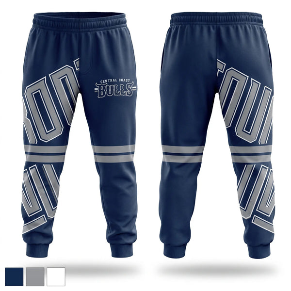 Sweatpants, Central coast Bulls, Baseball, Teamtime, Team time, sublimation, custom sports apparel, team uniforms, spirit wear, spiritwear, sports uniforms, custom shirts, team store, custom team store, fundraiser sports, apparel fundraiser