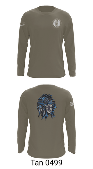 Long Sleeve Performance Shirt, Fairchild AFB Chiefs, Air Force, Teamtime, Team time, sublimation, custom sports apparel, team uniforms, spirit wear, spiritwear, sports uniforms, custom shirts, team store, custom team store, fundraiser sports, apparel fundraiser