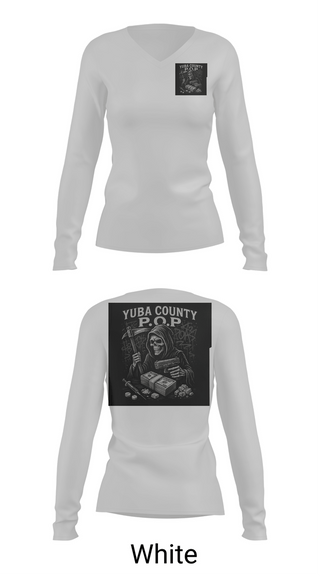 Womens Long Sleeve Vneck Shirt, P.O.P Team, Police, Teamtime, Team time, sublimation, custom sports apparel, team uniforms, spirit wear, spiritwear, sports uniforms, custom shirts, team store, custom team store, fundraiser sports, apparel fundraiser