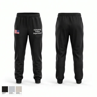 Sweatpants, Galesburg Police Department, Police, Teamtime, Team time, sublimation, custom sports apparel, team uniforms, spirit wear, spiritwear, sports uniforms, custom shirts, team store, custom team store, fundraiser sports, apparel fundraiser