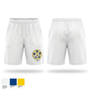 Athletic Shorts With Pockets, Williamson County Fraternal Order of Police, Police, Teamtime, Team time, sublimation, custom sports apparel, team uniforms, spirit wear, spiritwear, sports uniforms, custom shirts, team store, custom team store, fundraiser sports, apparel fundraiser