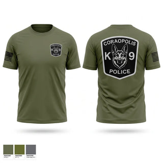 Short Sleeve Performance Shirt, Coraopolis Police K9 Unit, Police, Teamtime, Team time, sublimation, custom sports apparel, team uniforms, spirit wear, spiritwear, sports uniforms, custom shirts, team store, custom team store, fundraiser sports, apparel fundraiser