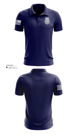 Short Sleeve Performance Polo, Des Arc Police Department, Police, Teamtime, Team time, sublimation, custom sports apparel, team uniforms, spirit wear, spiritwear, sports uniforms, custom shirts, team store, custom team store, fundraiser sports, apparel fundraiser
