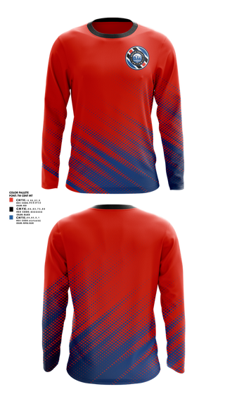 Long Sleeve Performance Shirt, South Valley United, Men's Soccer, Teamtime, Team time, sublimation, custom sports apparel, team uniforms, spirit wear, spiritwear, sports uniforms, custom shirts, team store, custom team store, fundraiser sports, apparel fundraiser
