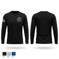 Jackson police department 56507576 Long Sleeve Performance Shirt - 1