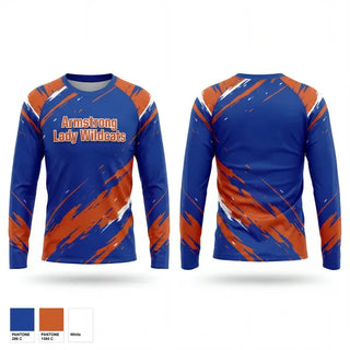 Long Sleeve Performance Shirt, Armstrong Lady Wildcats, Softball, Teamtime, Team time, sublimation, custom sports apparel, team uniforms, spirit wear, spiritwear, sports uniforms, custom shirts, team store, custom team store, fundraiser sports, apparel fundraiser