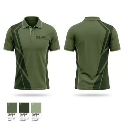 Wildcat service coordination Short Sleeve Performance Polo - 1