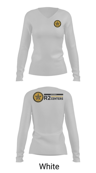 Womens Long Sleeve Vneck Shirt, Fort Bragg Ready and Resilient, Army, Teamtime, Team time, sublimation, custom sports apparel, team uniforms, spirit wear, spiritwear, sports uniforms, custom shirts, team store, custom team store, fundraiser sports, apparel fundraiser