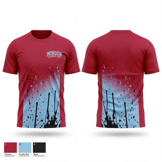 Old School Cotton Feel Shirt, Minden Crimson Tide, Men's Basketball, Teamtime, Team time, sublimation, custom sports apparel, team uniforms, spirit wear, spiritwear, sports uniforms, custom shirts, team store, custom team store, fundraiser sports, apparel fundraiser