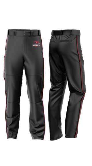 Baseball Pants, HAWKS, Baseball, Teamtime, Team time, sublimation, custom sports apparel, team uniforms, spirit wear, spiritwear, sports uniforms, custom shirts, team store, custom team store, fundraiser sports, apparel fundraiser