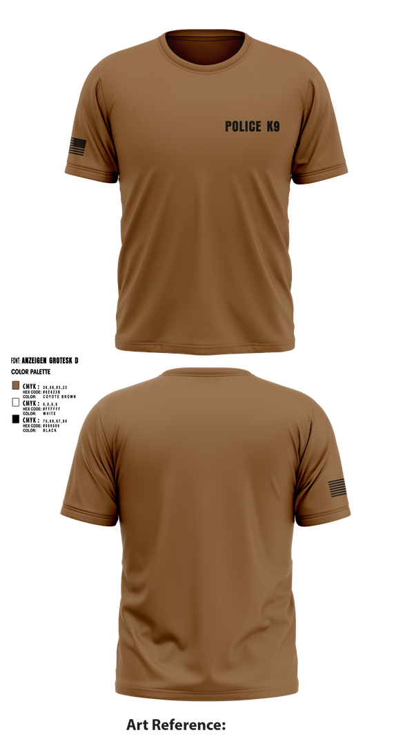 Short Sleeve Performance Shirt, POLICE K9, , Teamtime, Team time, sublimation, custom sports apparel, team uniforms, spirit wear, spiritwear, sports uniforms, custom shirts, team store, custom team store, fundraiser sports, apparel fundraiser
