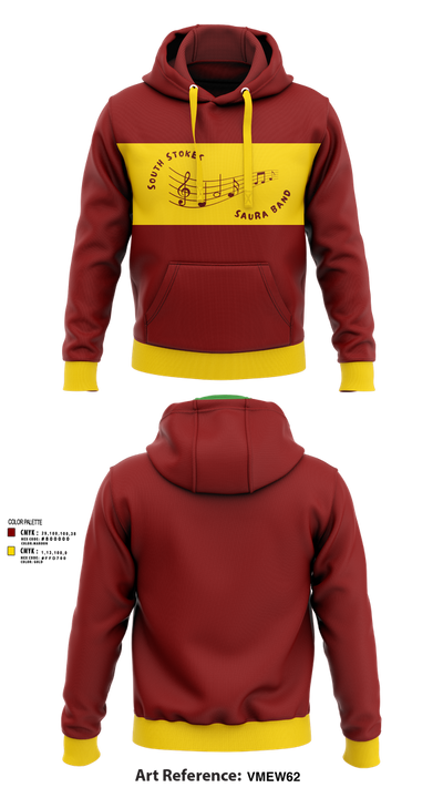South Stokes Saura Band 30412407 Hoodie - 53