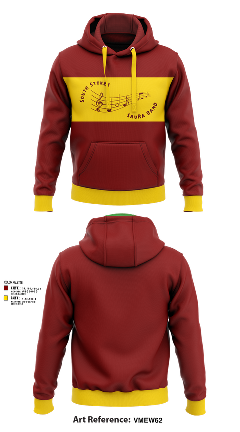 Hoodie, South Stokes Saura Band, Spirit Store, Teamtime, Team time, sublimation, custom sports apparel, team uniforms, spirit wear, spiritwear, sports uniforms, custom shirts, team store, custom team store, fundraiser sports, apparel fundraiser