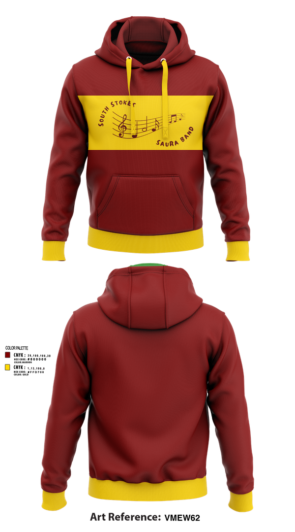 Hoodie, South Stokes Saura Band, Spirit Store, Teamtime, Team time, sublimation, custom sports apparel, team uniforms, spirit wear, spiritwear, sports uniforms, custom shirts, team store, custom team store, fundraiser sports, apparel fundraiser