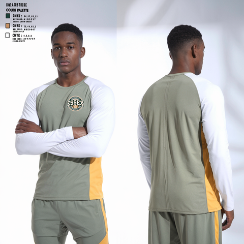 Long Sleeve Performance Shirt, ESSEX COUNTY COMMUNITY COLLEGE, Track & Field, Teamtime, Team time, sublimation, custom sports apparel, team uniforms, spirit wear, spiritwear, sports uniforms, custom shirts, team store, custom team store, fundraiser sports, apparel fundraiser