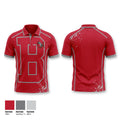 Bedford Junior High School Cross Country Short Sleeve Performance Polo - 1